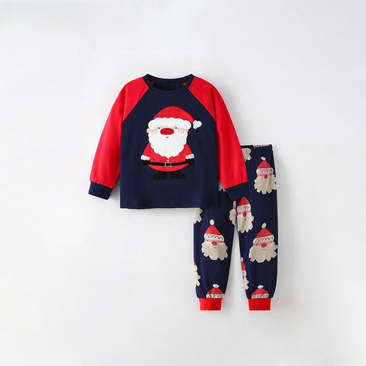 MyKids-USA® Winter Autumn Baby Kids Christmas Cartoon Pattern Long Sleeves Sweatshirt and Pants Clothing Set