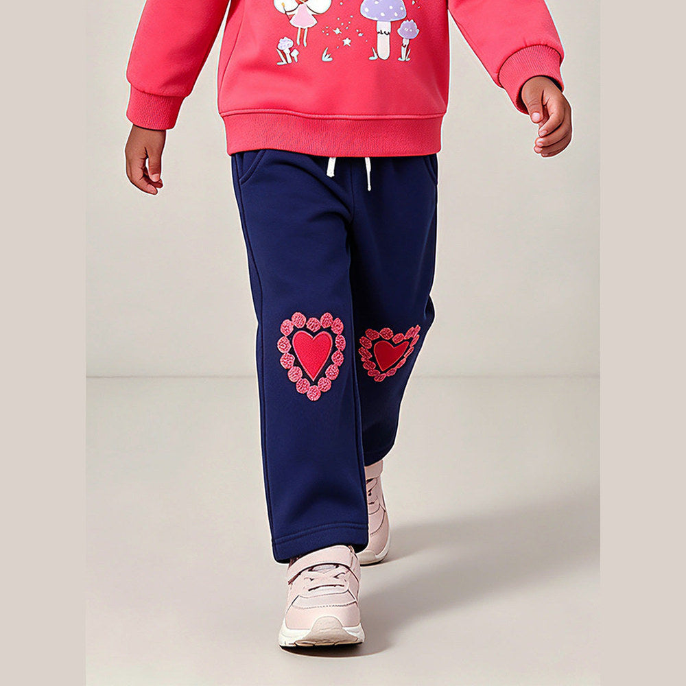 MyKids-USA® Arrival Autumn Hearts Pattern Pants for Girls
