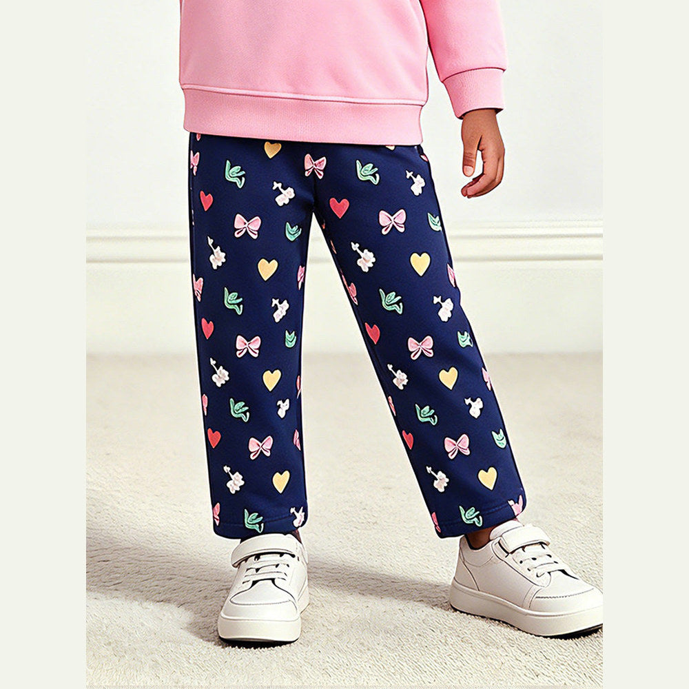 MyKids-USA® Arrival Autumn Hearts Pattern Pants for Girls