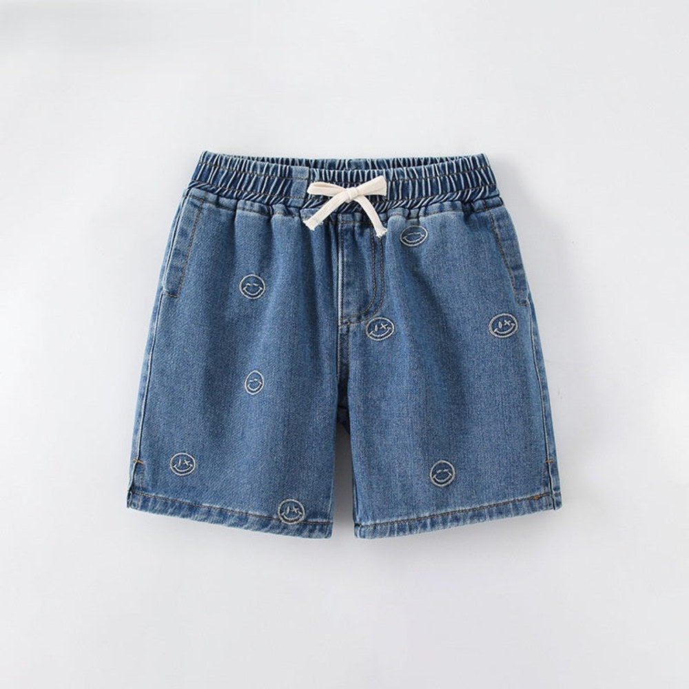 MyKids-USA® Arrival Summer Girls Embroidered Denim Shorts