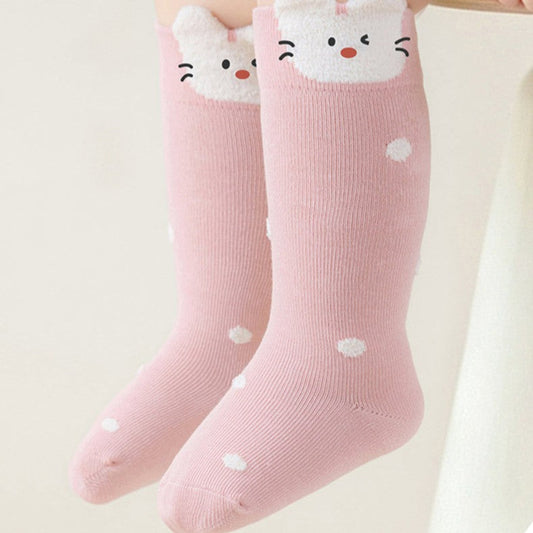 MyKids-USA® Baby Kids Girls Breathable Cartoon Pattern Socks Set