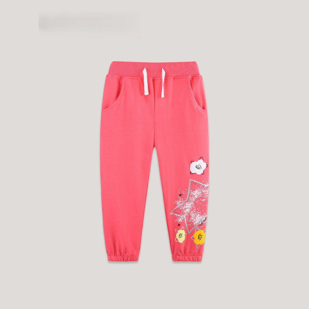 MyKids-USA® Geometric Pattern Printed Pants for Girls