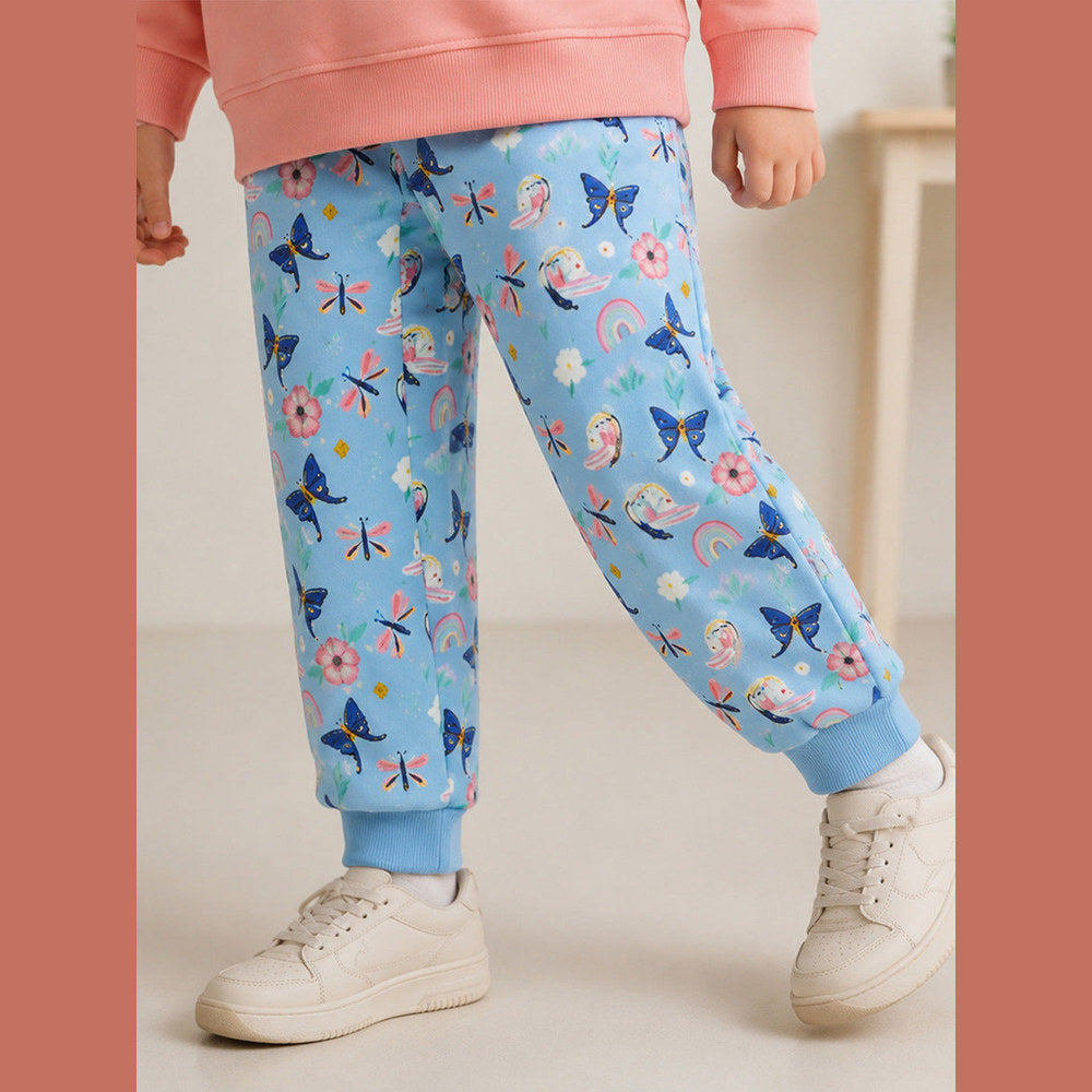 MyKids-USA® Arrival Autumn Floral Cartoon Pattern Pants for Girls