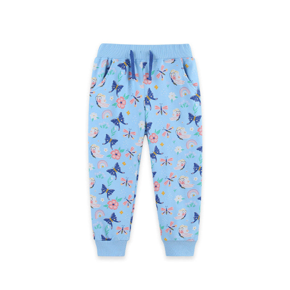 MyKids-USA® Arrival Autumn Floral Cartoon Pattern Pants for Girls