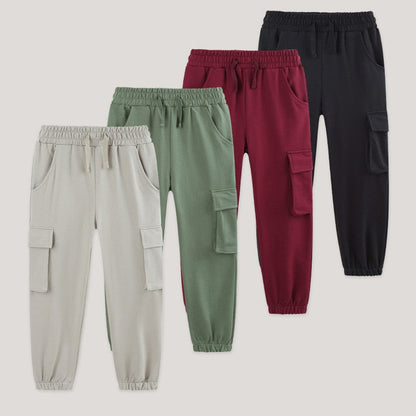 MyKids-USA® Arrival Autumn Casual Solid Color Pants for Kids