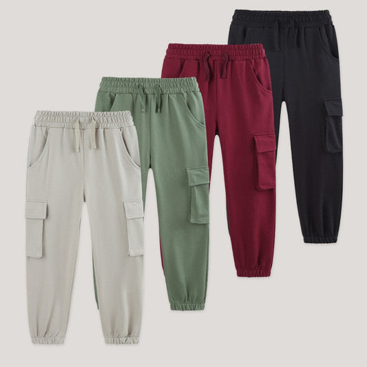 MyKids-USA® Arrival Autumn Casual Solid Color Pants for Kids