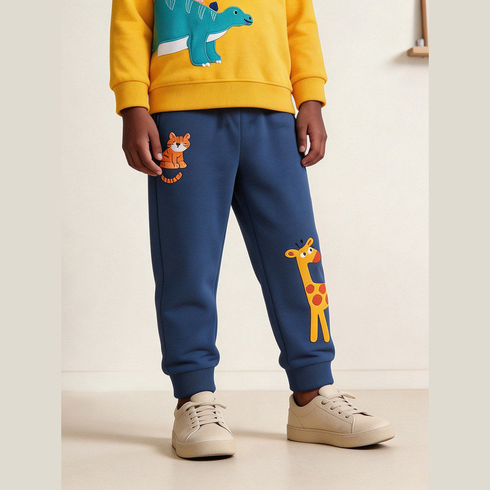 MyKids-USA® Arrival Autumn Animals Cartoon Pattern Pants for Boys