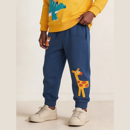 MyKids-USA® Arrival Autumn Animals Cartoon Pattern Pants for Boys