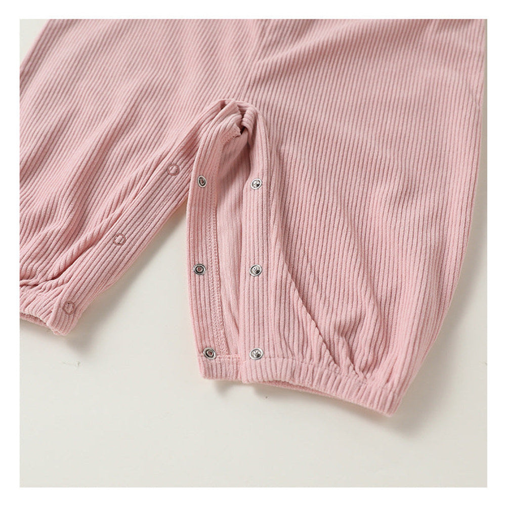 MyKids-USA® Autumn Arrival Baby Kids Unisex Long Sleeves Fruits Embroidered Corduroy Rompers