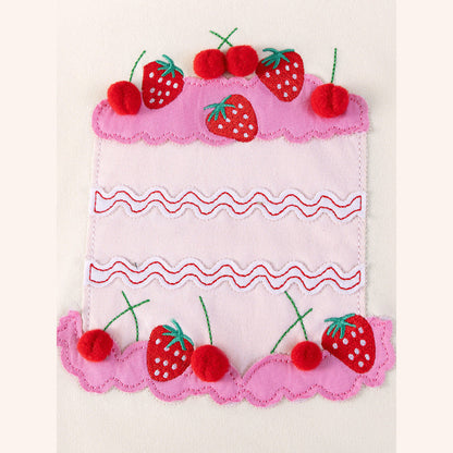 MyKids-USA® Autumn Baby Kids Girls Fruits Cake Cartoon Pattern Long Sleeves Top and Pants Clothing Set