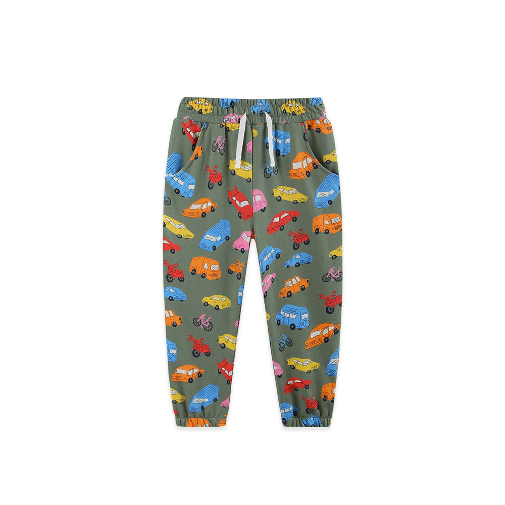 MyKids-USA® Arrival Autumn Cartoon Pattern Pants for Boys