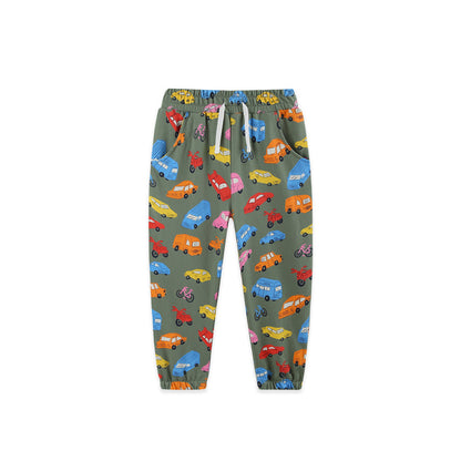 MyKids-USA® Arrival Autumn Cartoon Pattern Pants for Boys