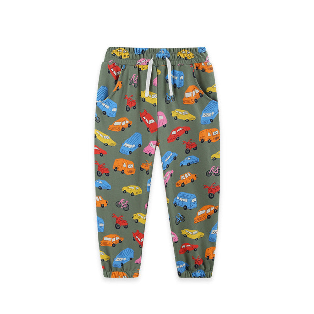 MyKids-USA® Arrival Autumn Cartoon Pattern Pants for Boys