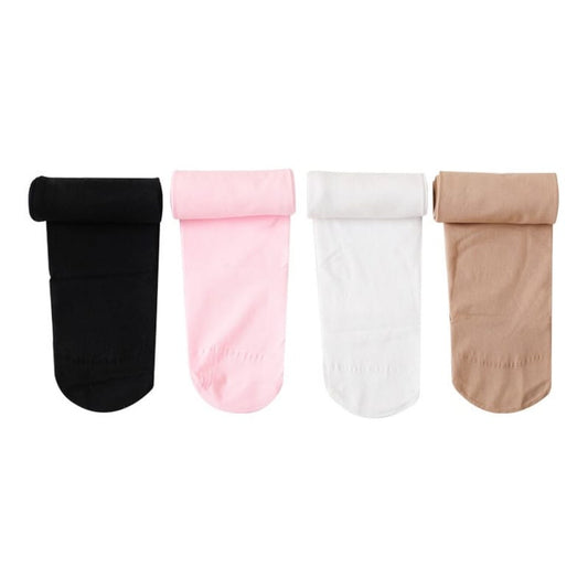 Baby Girl Solid Color Breathable Dance Socks Pantyhose