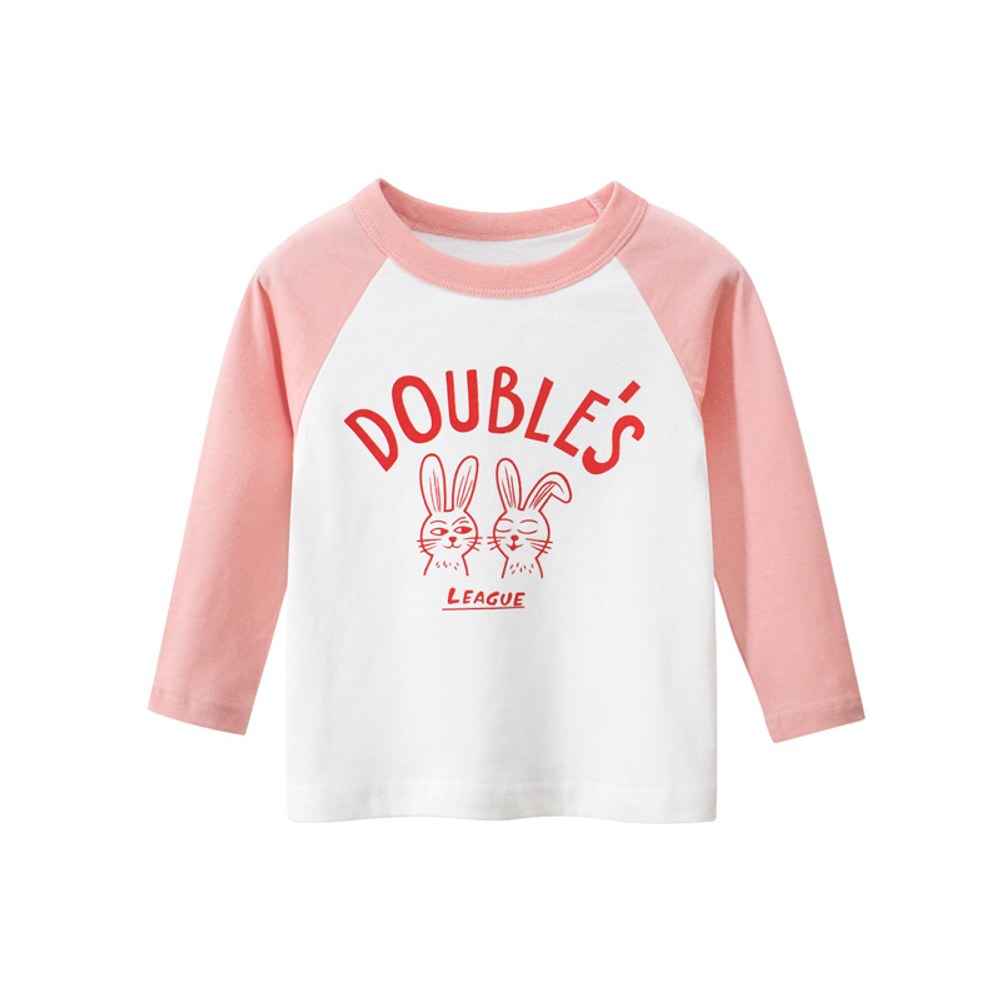 Baby Girl 3pcs Cute Printed Pattern Long Sleeves New Style Cotton Soft Shirt