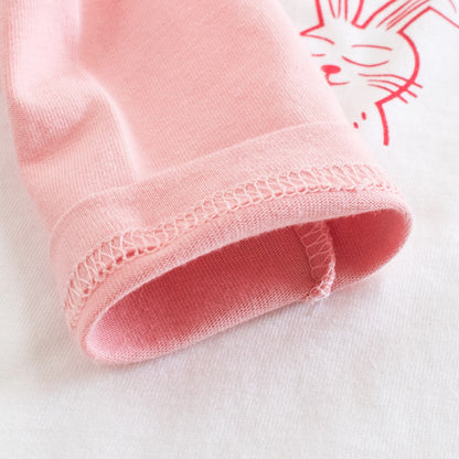 Baby Girl 3pcs Cute Printed Pattern Long Sleeves New Style Cotton Soft Shirt