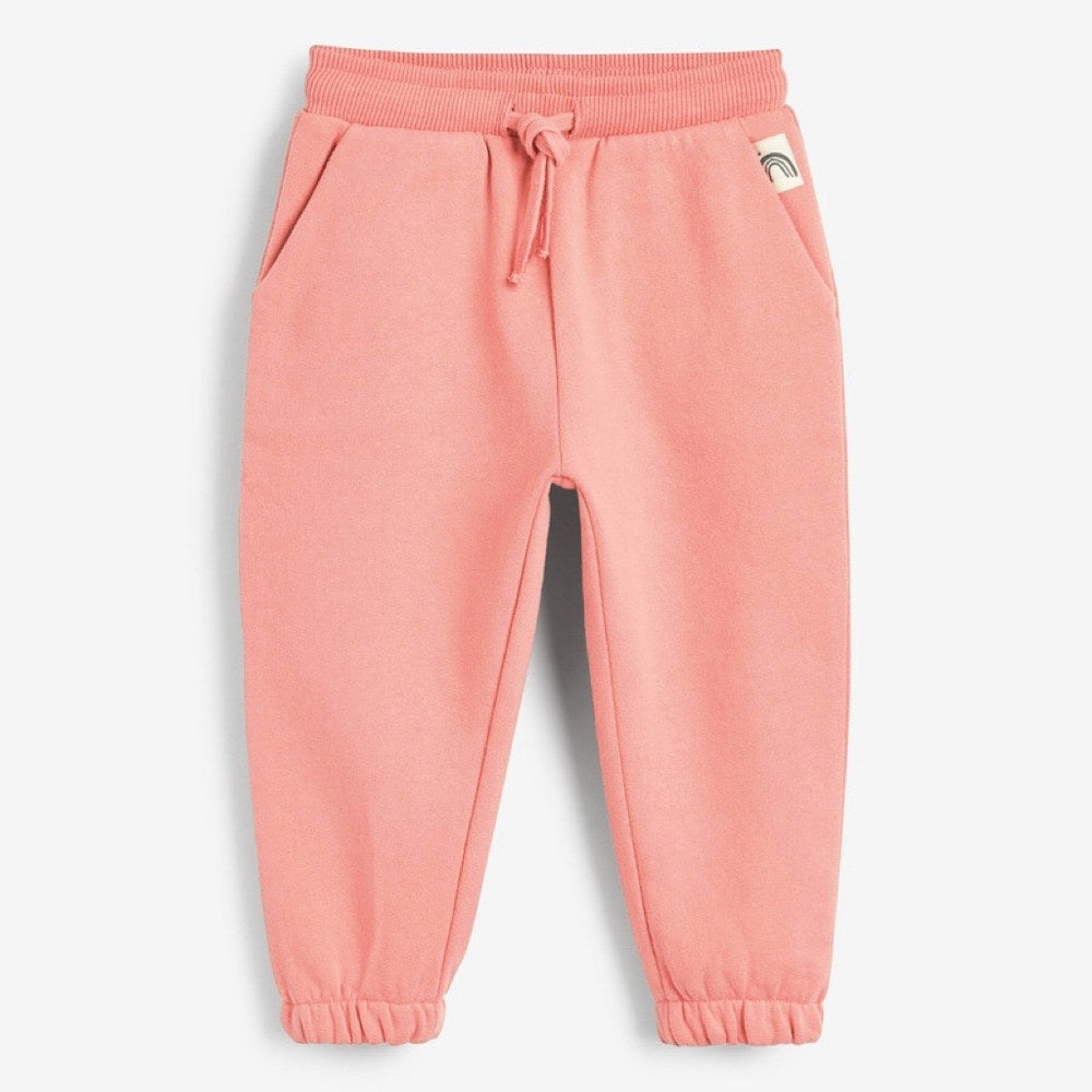 Baby Girl Solid Color Pure Cotton Simple Style Breathable Trousers