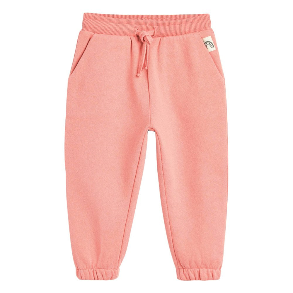 Baby Girl Solid Color Pure Cotton Simple Style Breathable Trousers