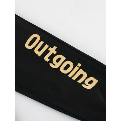 Modern Casual Boys Versatile Letters Printed Sportswear Pants