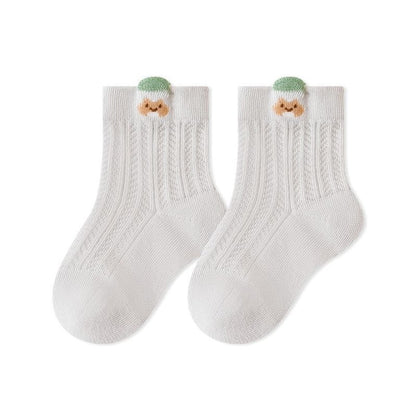 Baby Kids Breathable Teddy Bear Socks