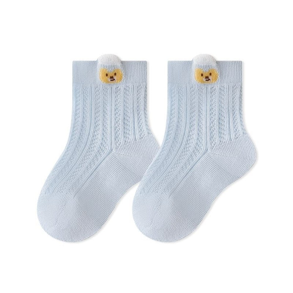 Baby Kids Breathable Teddy Bear Socks