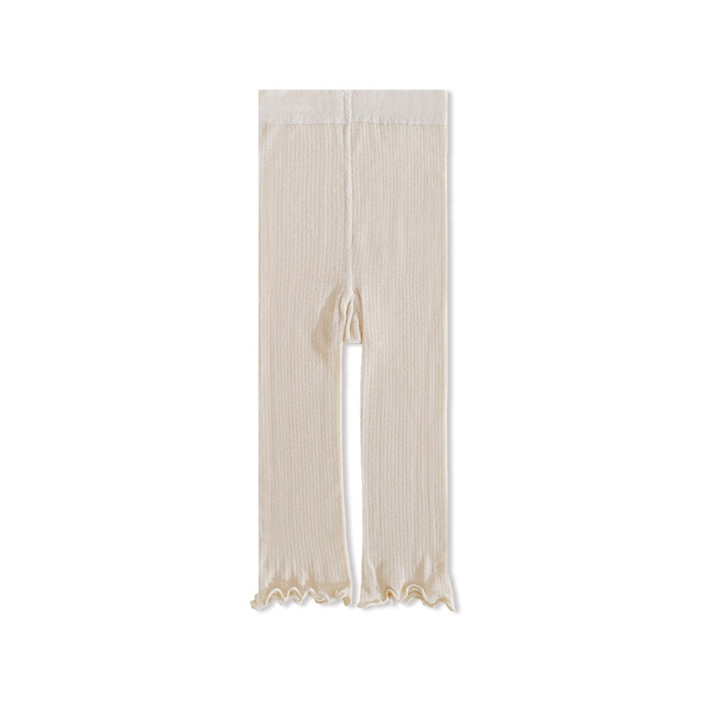 Baby Kids Girls Casual Solid Color Pants