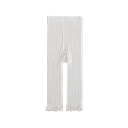 Baby Kids Girls Casual Solid Color Pants