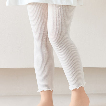 Baby Kids Girls Casual Solid Color Pants