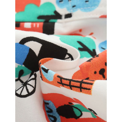 Baby Kids Casual Style Cartoon Pattern Shorts