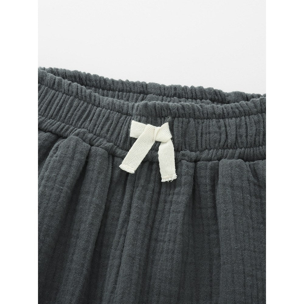 Baby Kids Casual Style Elastic Shorts