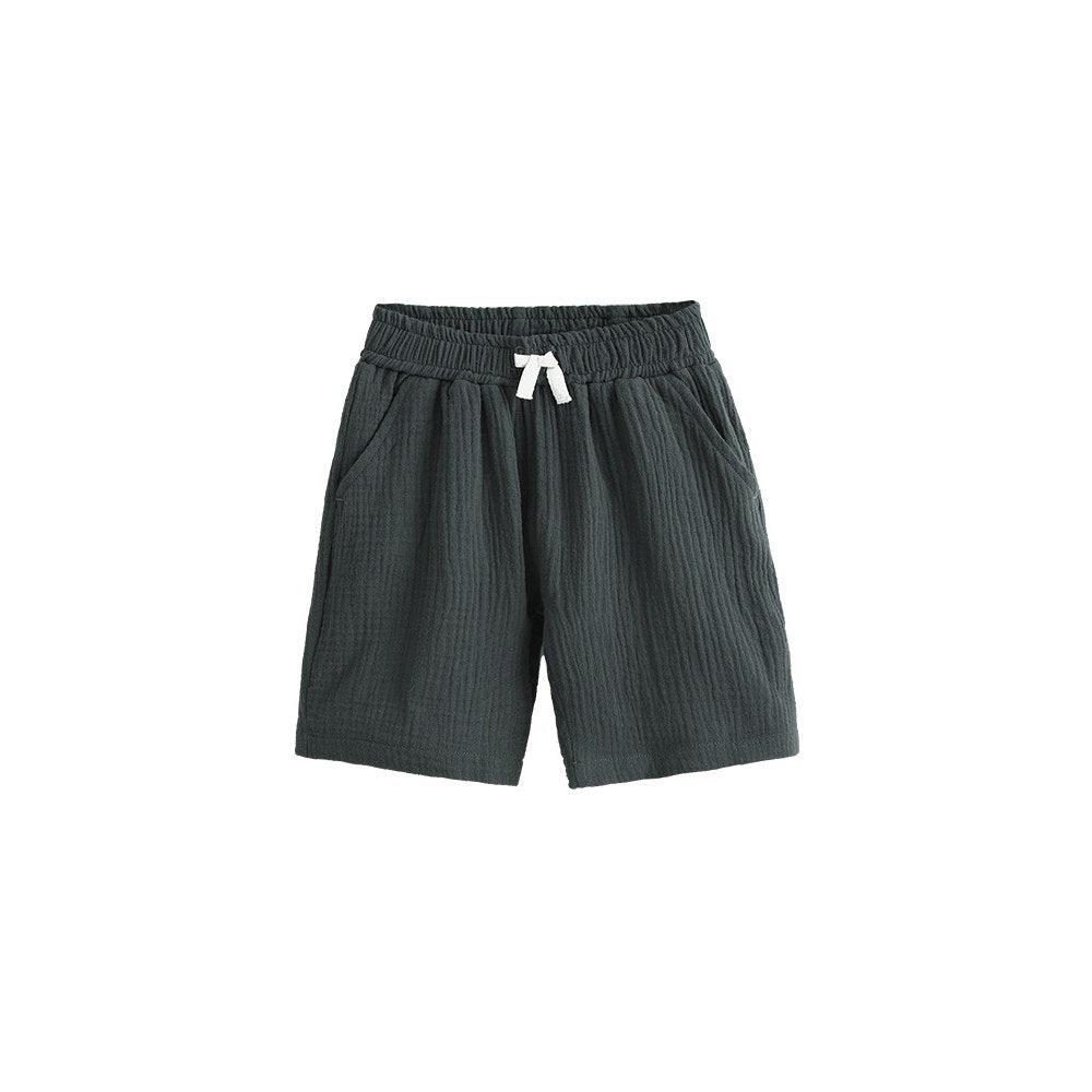 Baby Kids Casual Style Elastic Shorts
