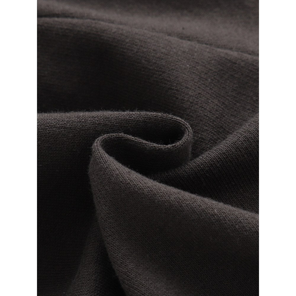 Baby Kids Casual Solid Color Black Shorts