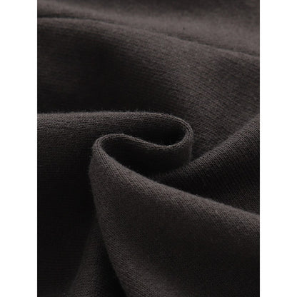 Baby Kids Casual Solid Color Black Shorts
