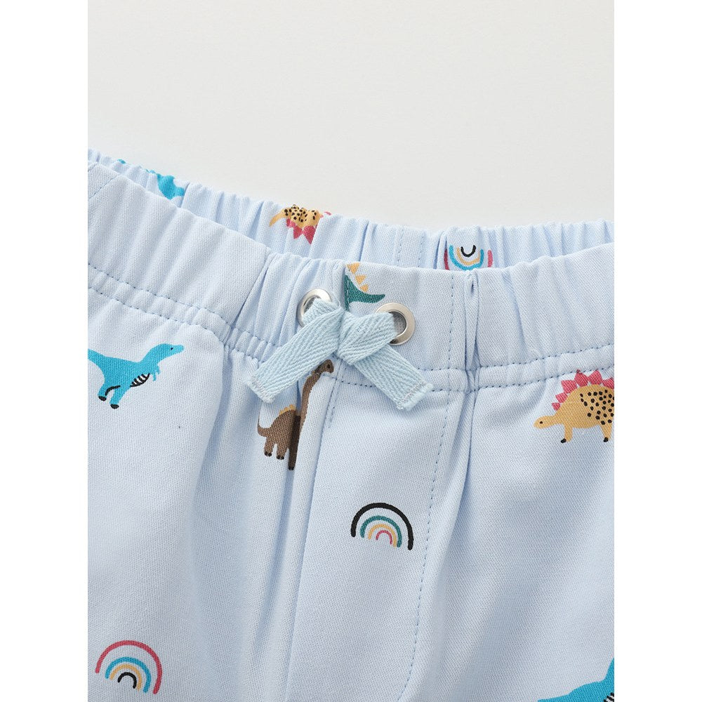 Baby Kids Casual Style Animals Cartoon Pattern Shorts