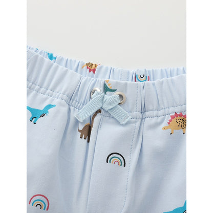 Baby Kids Casual Style Animals Cartoon Pattern Shorts