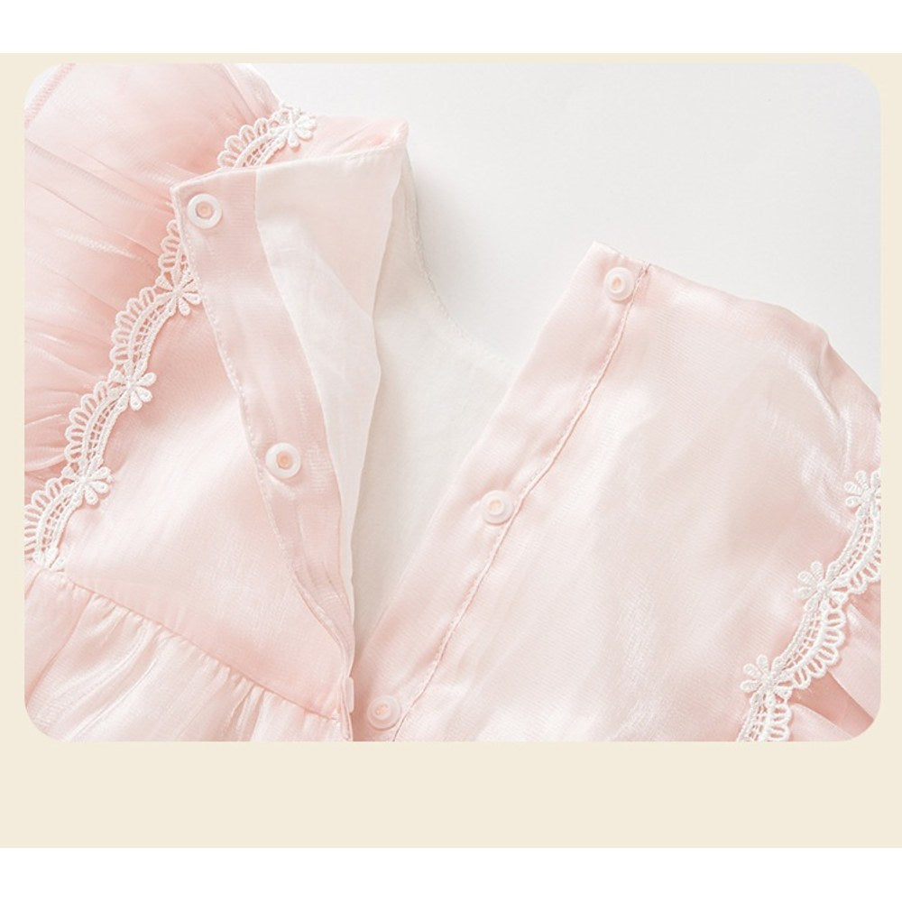 Baby Girls Long Sleeves Cute Butterfly-bows Pattern Bodysuit with Headband