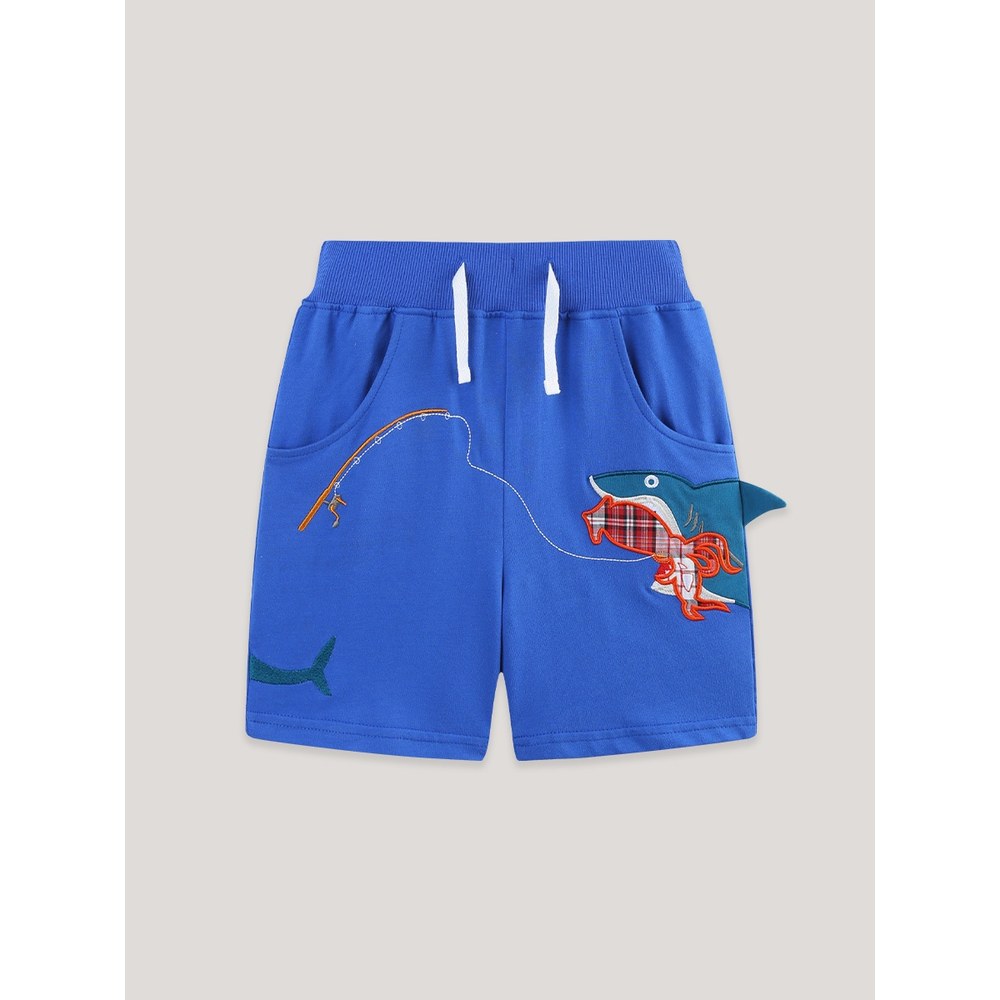 Baby Kids Boys Cotton Casual Style Cartoon Pattern Shorts