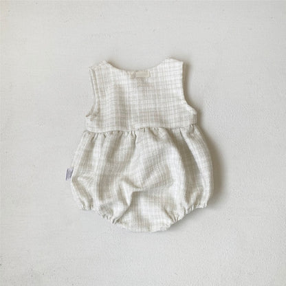 Baby Kids Girls Fashion Sleeveless Bodysuit