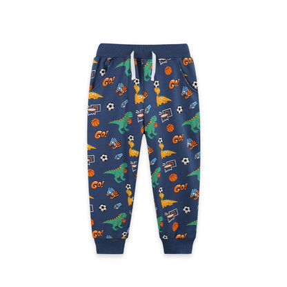 Cartoon Pattern Pants for Boys