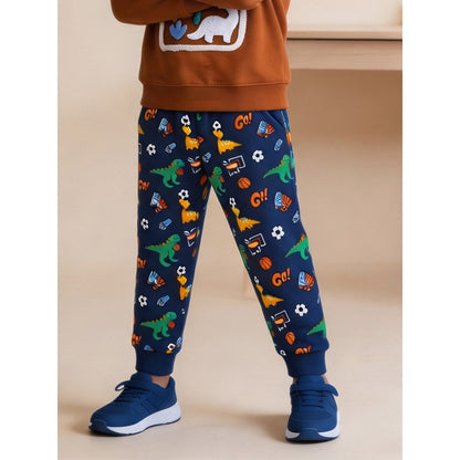 Cartoon Pattern Pants for Boys