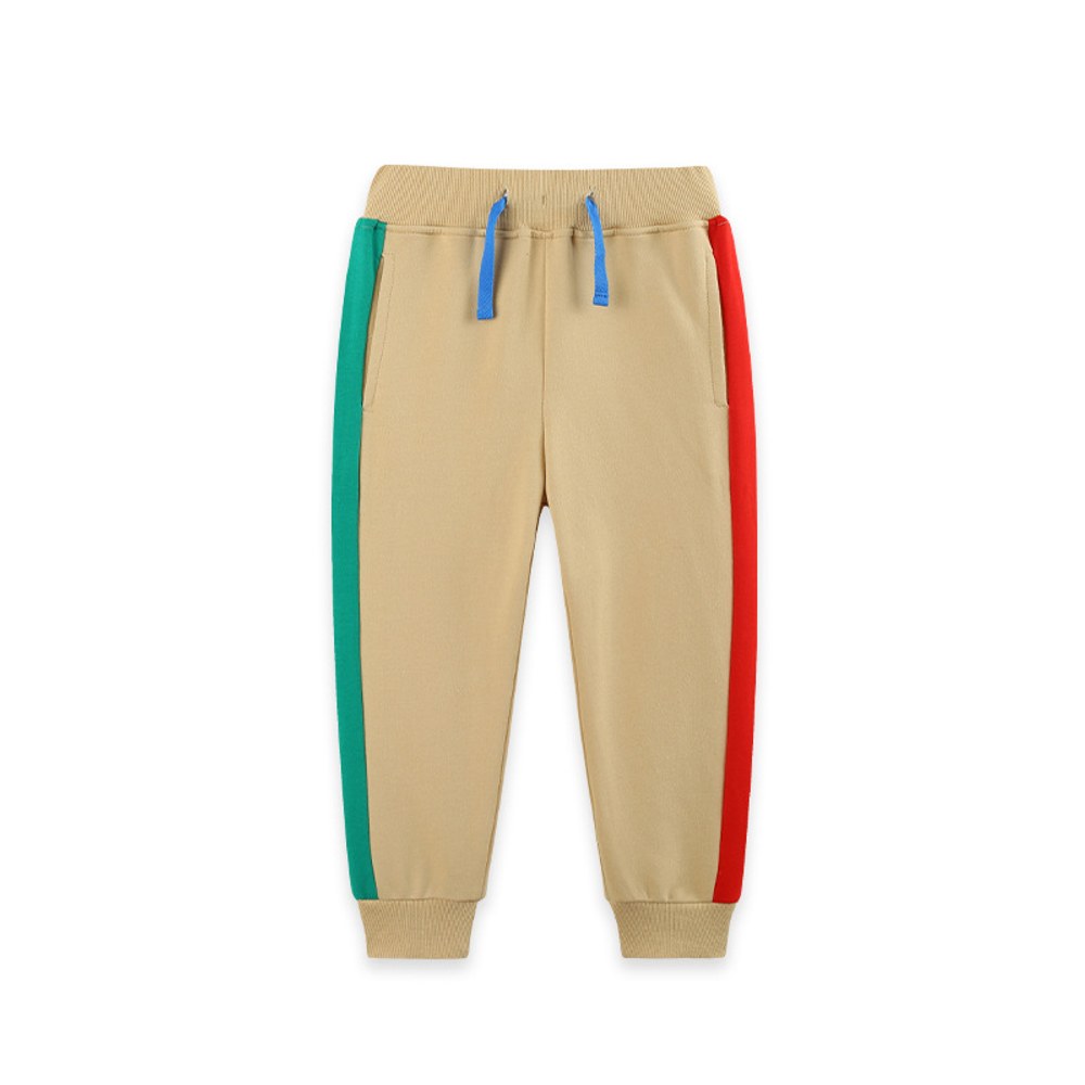 Color Patchwork Pants for Boys