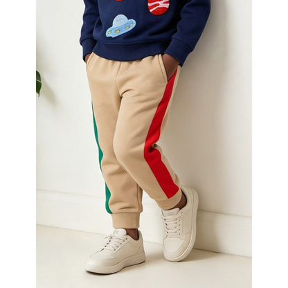 Color Patchwork Pants for Boys
