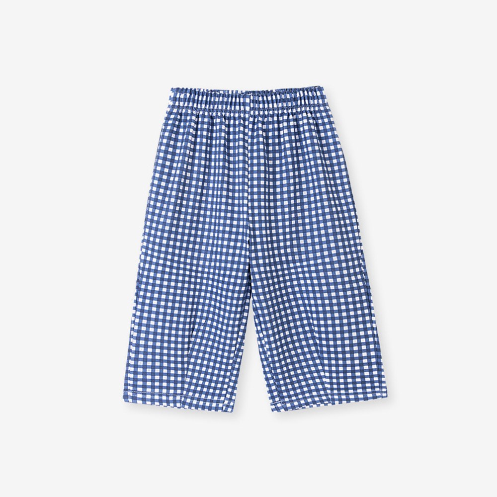 Plaid Pattern Pants for Girls