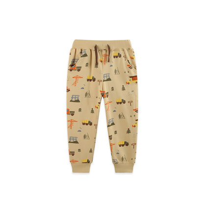 Casual Cartoon Pants for Boys