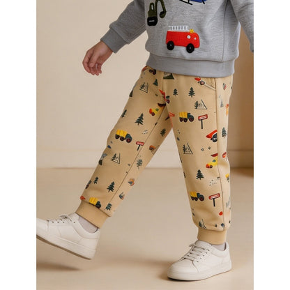 Casual Cartoon Pants for Boys