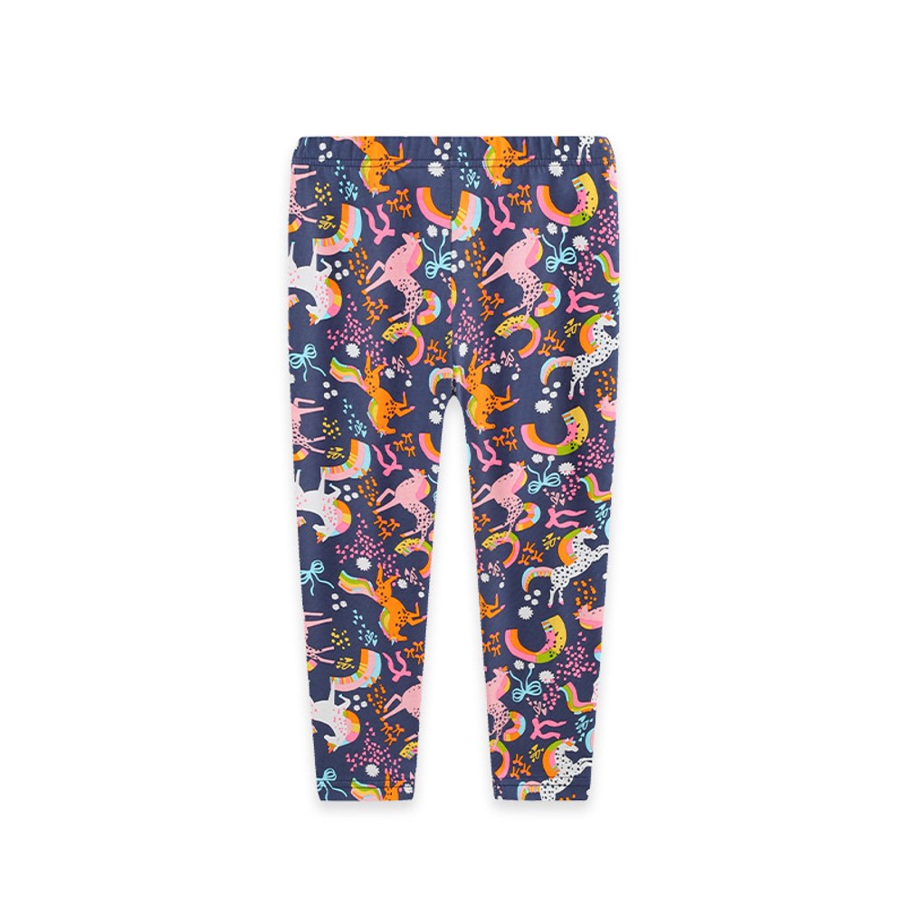 Cartoon Pattern Pants for Girls