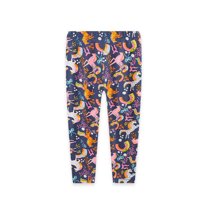 Cartoon Pattern Pants for Girls