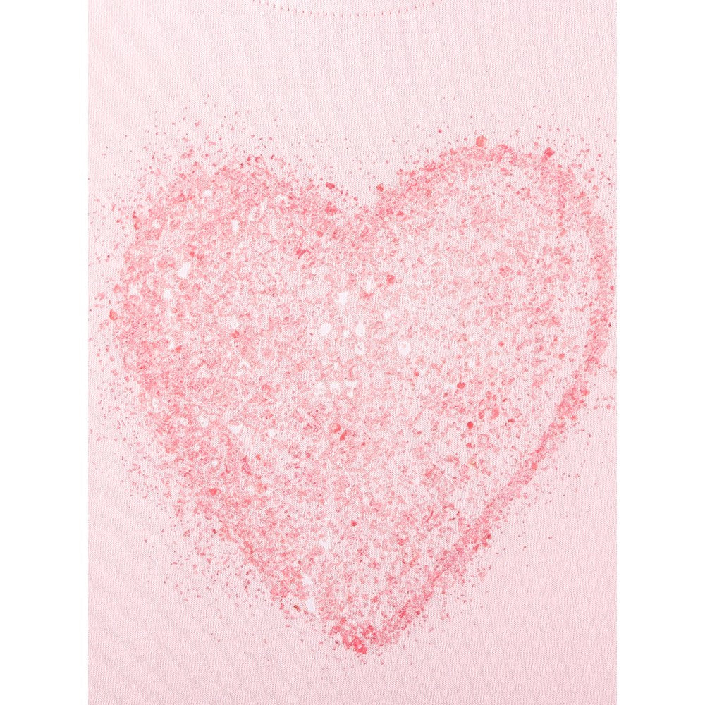 Baby Kids Girls Heart Pattern Long Sleeves Top