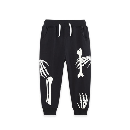 Halloween Cartoon Pattern Pants for Boys