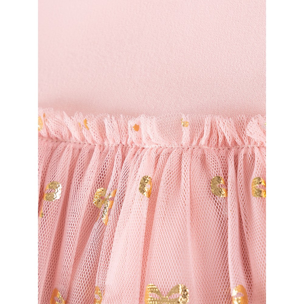 Baby Kids Girls Butterfly-bows Pattern Tulle Dress